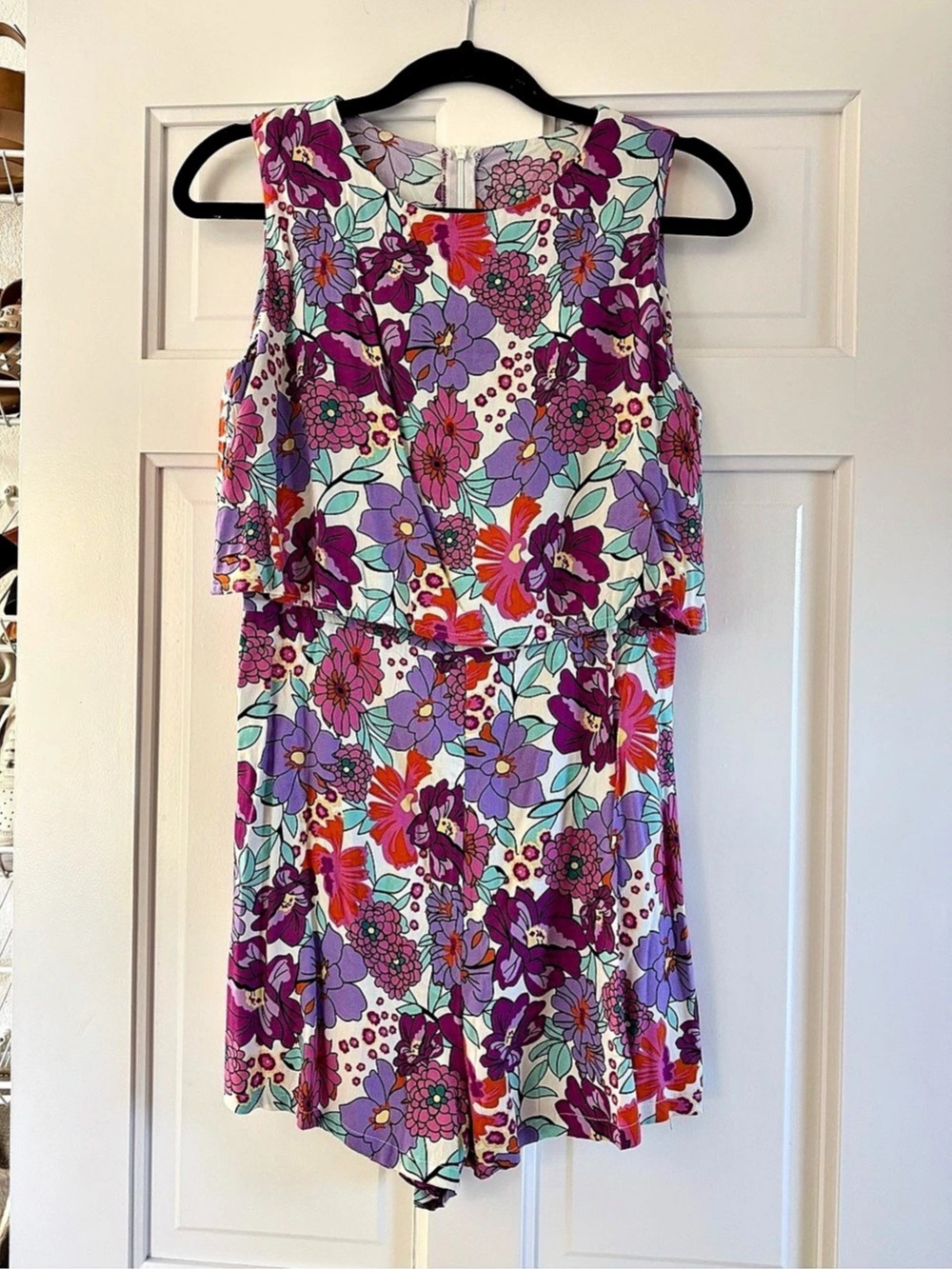 Women’s floral romper - size small